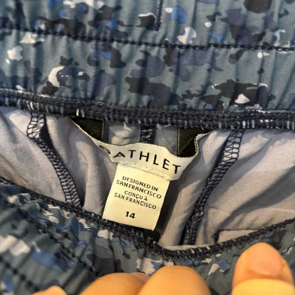 Athleta Avenue Wide Leg Cropped Pants Women’s Size 14